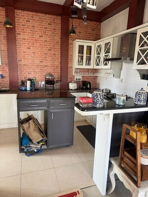 Kitchen in 3.5 BHK Apartment at Bhartiya Nikoo Homes, Thanisandra Main Road – for Sale