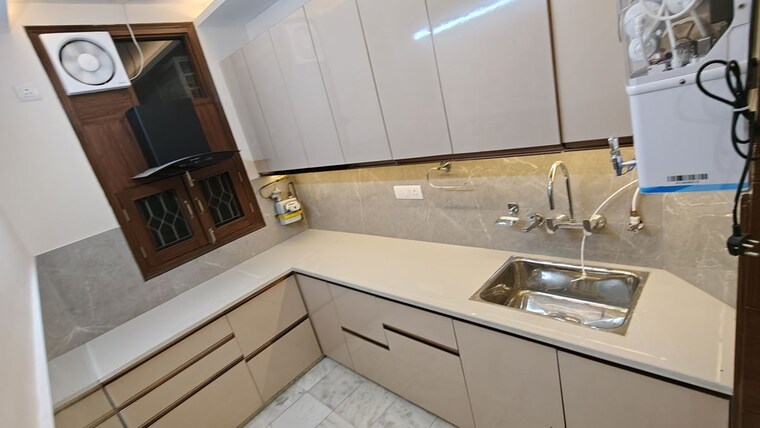 Kitchen, malviya nagar 3 Bedroom 1500 Sq.Ft. Builder Floor In Malviya Nagar Delhi 10243864