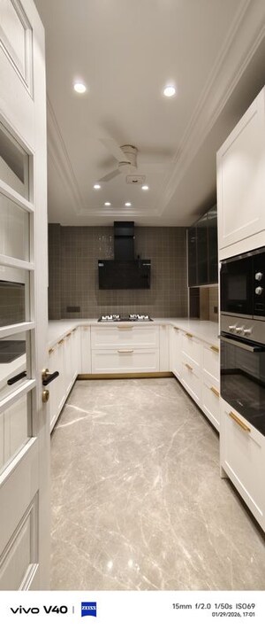 Kitchen in 3 BHK Builder Floor at Defence Colony – for Sale