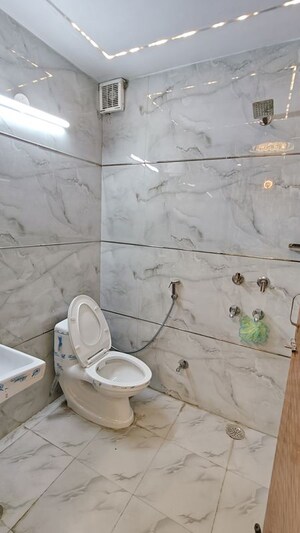 Bathroom in 2 BHK Builder Floor at Malviya Nagar – for Rent