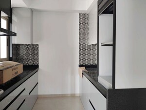 Staircase in 4 BHK Apartment at Lodha World View, Worli – for Rent