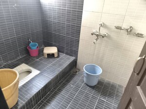 Bathroom in 3 BHK Apartment at Ganesham Phase I, Pimple Saudagar – for Sale