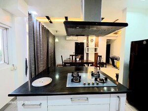 Kitchen in 3.5 BHK Apartment at Rohtas Presidential Tower, Vibhuti Khand – for Rent