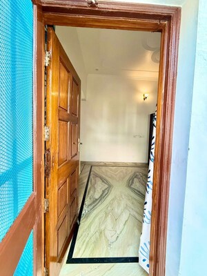 Bathroom in 1 RK Builder Floor at Hathibarkala Estate – for Rent