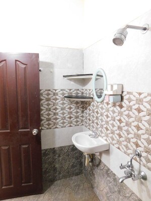 Bathroom in 3 BHK Builder Floor at Kondapur – for Rent