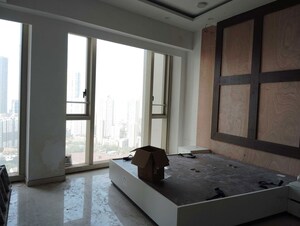Living Room in 3 BHK Apartment at Lodha World View, Worli – for Rent