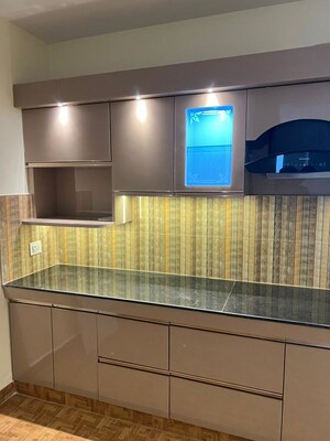 Kitchen in 3.5 BHK Apartment at LDA Janeshwar Enclave, Jankipuram – for Rent