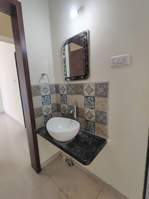 Bathroom in 2 BHK Apartment at Punawale – for Rent