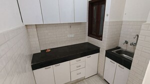 Kitchen in 2 BHK Builder Floor at Malviya Nagar – for Rent