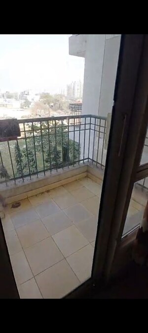 Balcony in 2 BHK Apartment at JKG Palm Resort, Raj Nagar Extension – for Rent