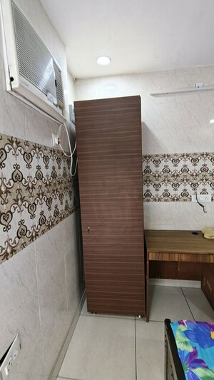 Kitchen in 1 BHK Builder Floor at Malviya Nagar – for Rent