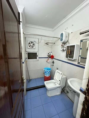 Bathroom in 3.5 BHK Apartment at Aditya Mega City, Vaibhav Khand – for Sale