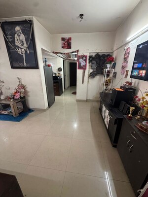 Living Room in 2 BHK Apartment at Habtown Countrywoods Apartment, Kondhwa Budruk – for Rent