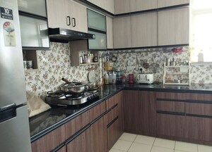Kitchen in 4 BHK Apartment at Stellar MI Legacy, Zeta I Greater Noida – for Rent