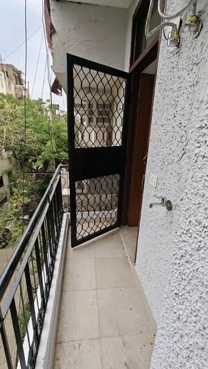 Balcony in 2 BHK Builder Floor at Malviya Nagar – for Rent