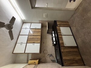 Kitchen in 1 BHK Apartment at Anantaya Apartment, Gokuldham Colony – for Rent