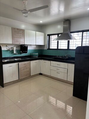 Kitchen in 3 BHK Apartment at Sarala Roses, Baner – for Rent