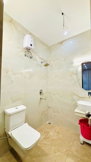 Bathroom in 3 BHK Builder Floor at Ambala Highway – for Sale