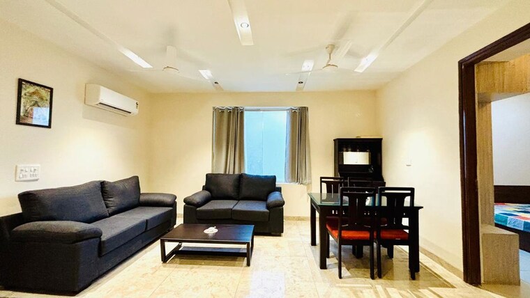 Living Room, ambala highway 3 Bedroom 1250 Sq.Ft. Builder Floor In Ambala Highway Zirakpur 10244176