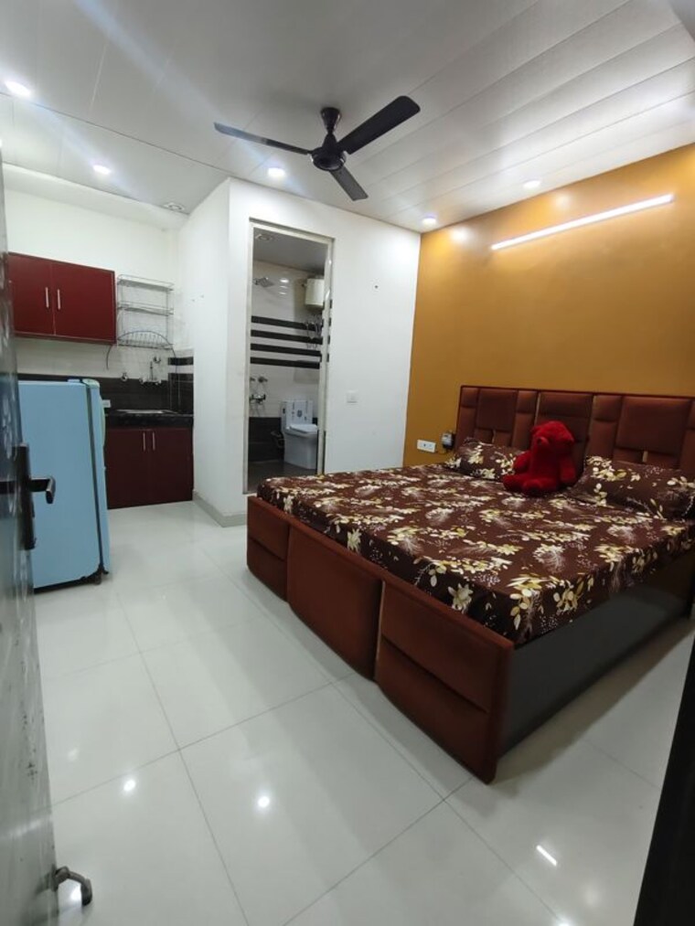 Bedroom, vinoba puri 1 RK 450 Sq.Ft. Builder Floor In Vinoba Puri Delhi 10244196