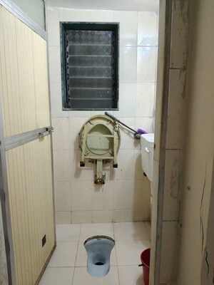 Bathroom in 1.5 BHK Apartment at Shrirang CHS, Shrirang Society – for Rent