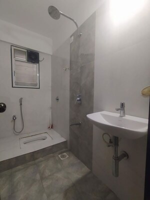 Bathroom in 2 BHK Apartment at Dhanlaxmi Residency Kothrud, Kothrud – for Rent