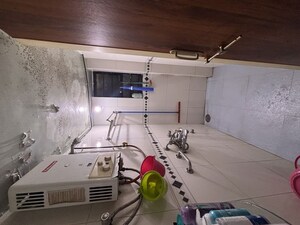 Bathroom in 1 BHK Apartment at Anand Nagar Park CHS, Kothrud – for Rent