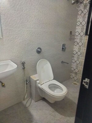 Bathroom in 2 BHK Apartment at Runwal Forests, Kanjurmarg West – for Rent