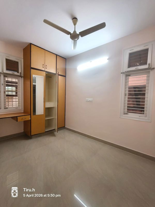 1 BHK + Pooja Room Independent House For Rent in HSR Layout Sector 3