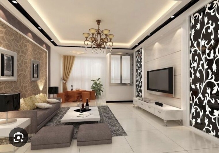 Living Room, sector 81 2 Bedroom 1050 Sq.Ft. Builder Floor In Sector 81 Noida 10244299