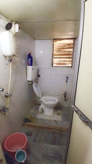 Bathroom in 2 BHK Apartment at Kabra Diamante, Goregaon West – for Rent