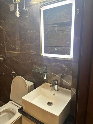 Bathroom in 3 BHK Apartment at Ip Extension – for Rent