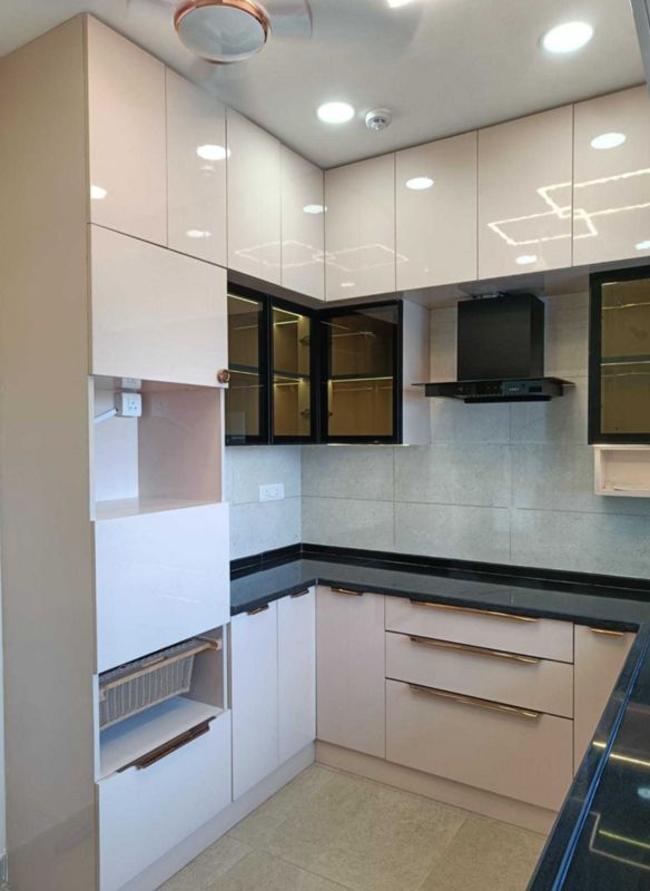 Kitchen in 3 BHK Apartment at Prestige Beverly Hills, Kokapet – for Rent