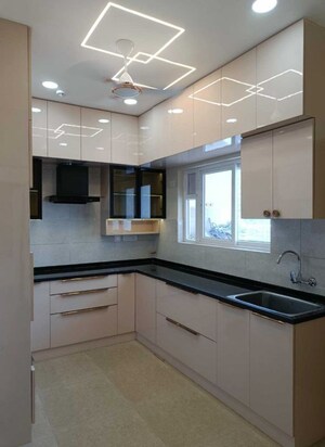 Kitchen in 3 BHK Apartment at Prestige Beverly Hills, Kokapet – for Rent