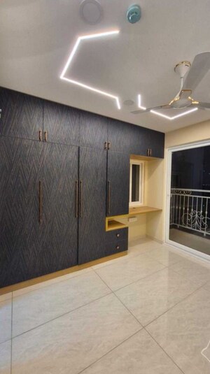 Living Room in 3 BHK Apartment at Prestige Beverly Hills, Kokapet – for Rent