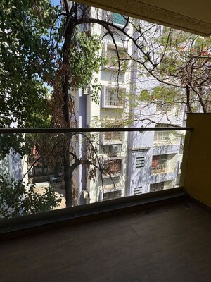 Balcony in 3 BHK Apartment at Sai Residency Aundh, Aundh – for Rent