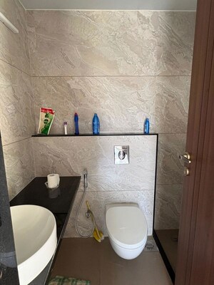 Bathroom in 3 BHK Apartment at Sai Residency Aundh, Aundh – for Rent