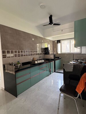 Kitchen in 3 BHK Apartment at Sai Residency Aundh, Aundh – for Rent