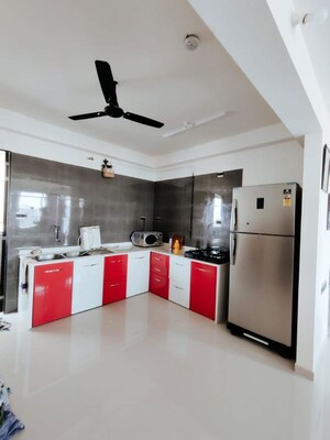 Kitchen in 3 BHK Apartment at Pharande Puneville, Punawale – for Rent