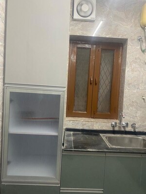 Kitchen in 2 BHK Builder Floor at Sheikh Sarai – for Rent