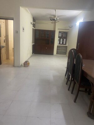 Dining area in 2 BHK Builder Floor at Sheikh Sarai – for Rent