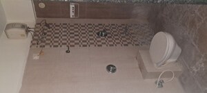 Bathroom in 3 BHK Apartment at Goldfinger Kataria Tamara, Rahatani – for Rent