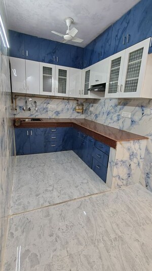 Kitchen in 1 BHK Builder Floor at Malviya Nagar – for Rent