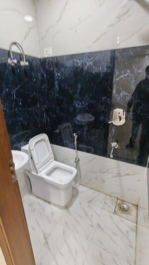 Bathroom in 2 BHK Builder Floor at Malviya Nagar – for Rent