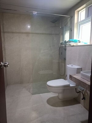 Bathroom in 3 BHK Apartment at SMR Vinay Iconia Phase II, Kondapur – for Rent