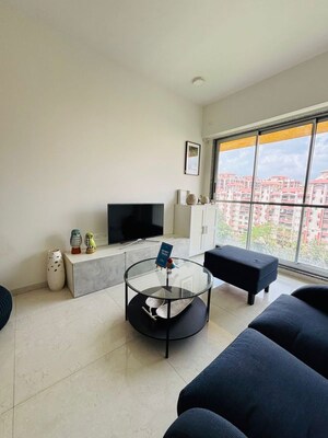 Living Room in 1 BHK Apartment at Naman Premier, Andheri East – for Rent