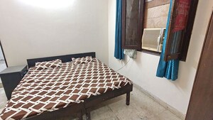 Bedroom in 2 BHK Builder Floor at Malviya Nagar – for Rent