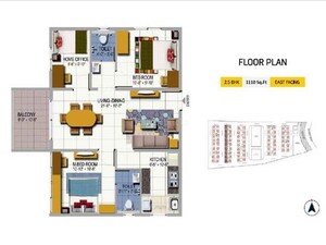 Master Plan in 2.5 BHK Apartment at Urbanrise On Cloud 33, Bachupally – for Sale