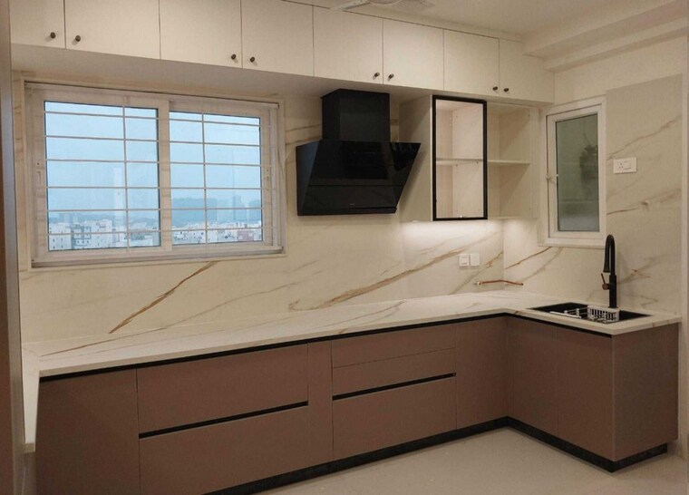 Kitchen, jayabheri-the-nirvana 3 Bedroom 2225 Sq.Ft. Apartment In Gopanpally Hyderabad 10244380