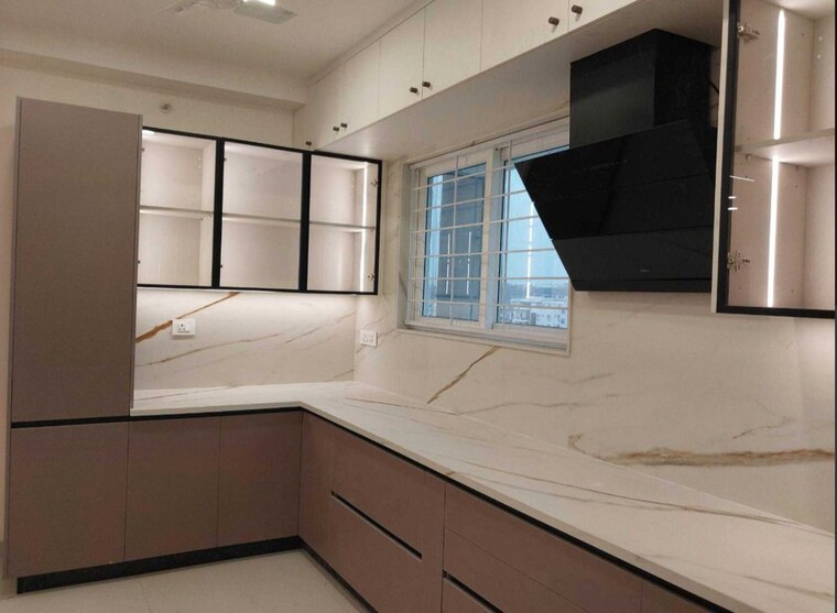 Kitchen, jayabheri-the-nirvana 3 Bedroom 2225 Sq.Ft. Apartment In Gopanpally Hyderabad 10244380